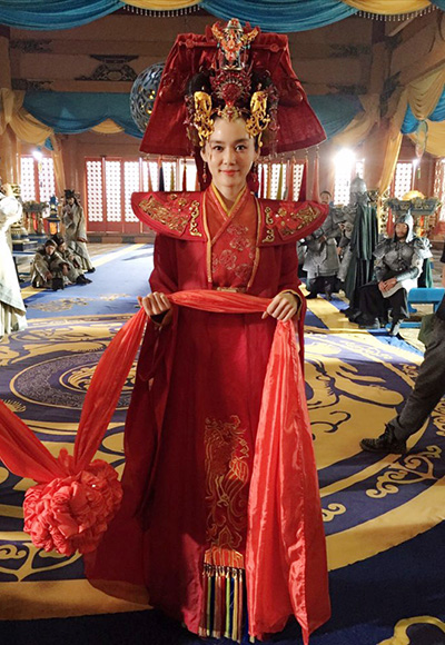 《武神赵子龙》高娜恩饰孙尚香英气十足