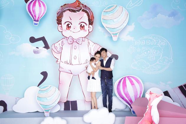 陈思诚佟丽娅与朵朵