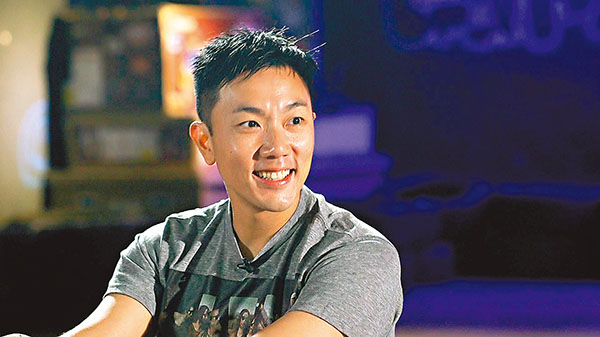 刘浩龙称学会控制脾气 从没与容祖儿吵架