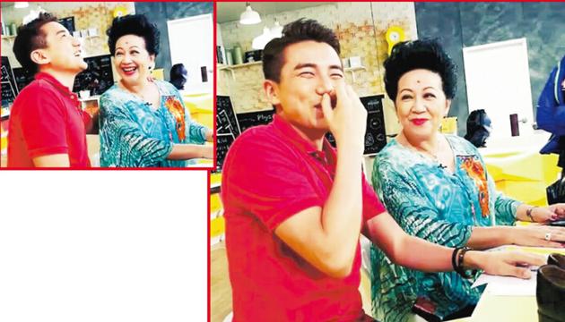 张致恒昨天上传一条名为“今天四厂甜到漏”的短片