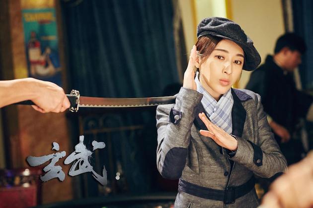 《玄武》新剧发布会 张俪传授打戏技巧