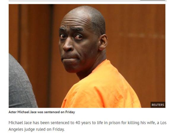 Michael Jace被判终身监禁