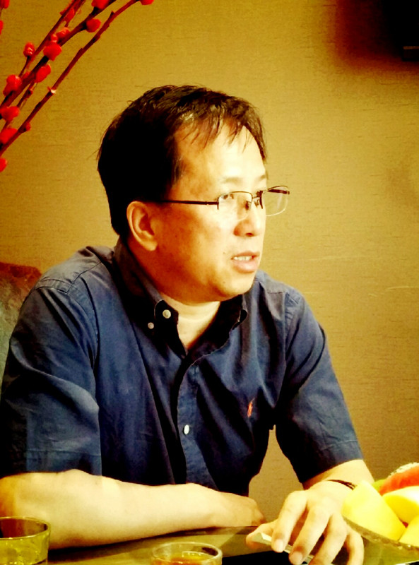 王黎光接受采访