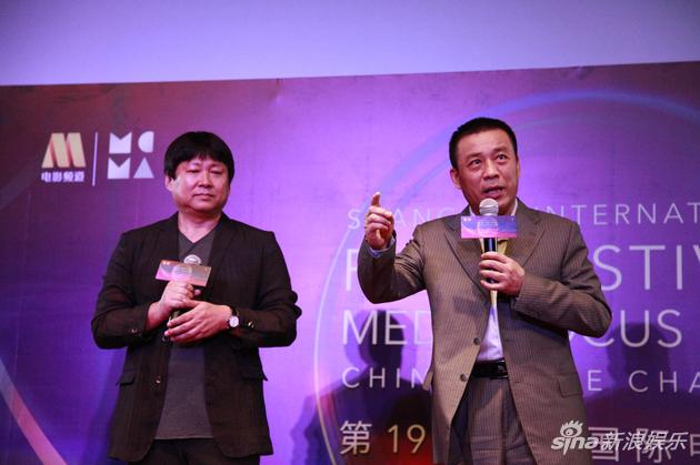 霍建起导演和江平