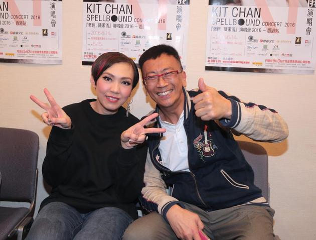 Kit、前辈郑丹瑞