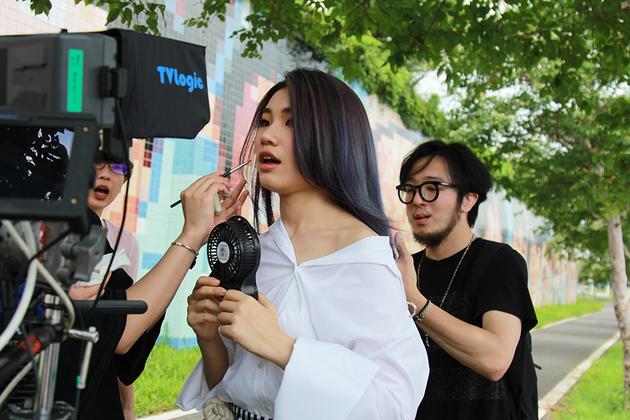 赵大格台北拍摄MV