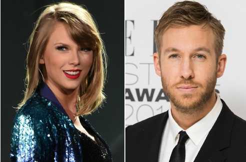 泰勒、Calvin Harris(资料图)