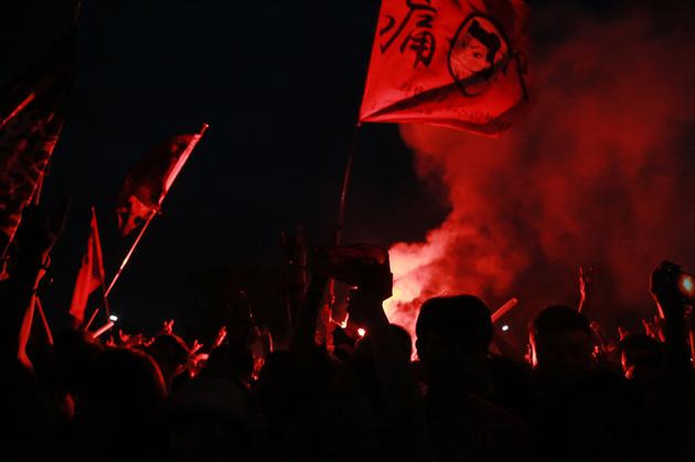 台风音乐节现场