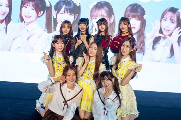 sing女团亮相漫展展少女元气新曲将发行