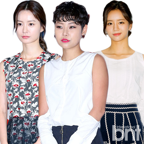 左起为郑有美、Cheetah、惠利