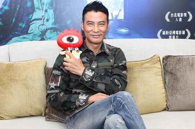 任达华宣传新片《楼下的房客》