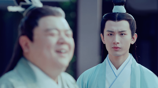 成毅饰演耿直林惊羽顶撞田师叔