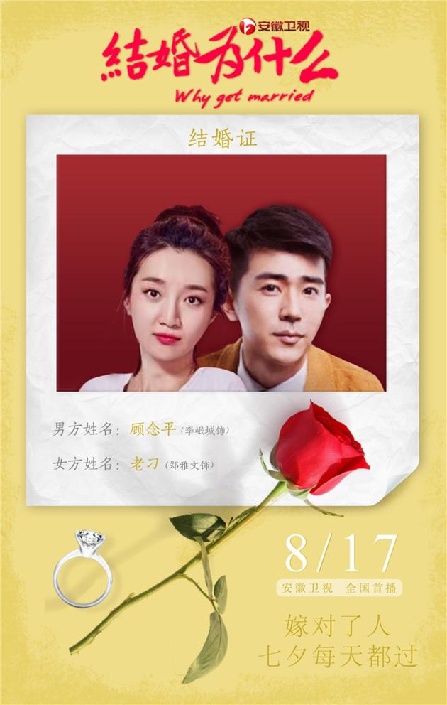 《结婚》曝结婚证照 姚笛任重一脸幸福