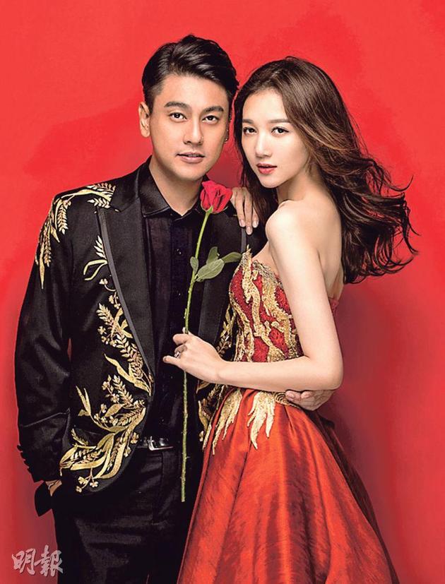 朱孝天与韩雯雯郎才女貌,十分登对.