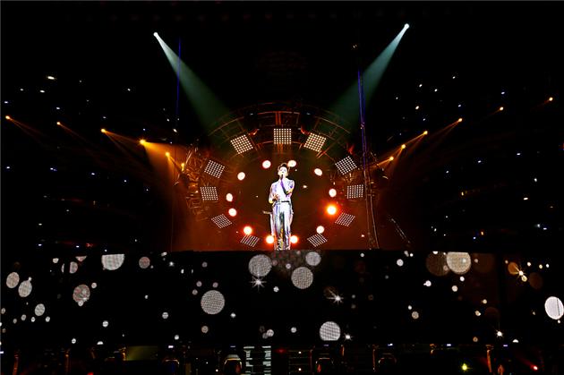 黄致列北京演唱会舞台