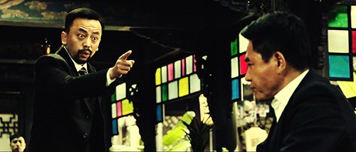 宋庆在剧中“叫嚣”陈宝国