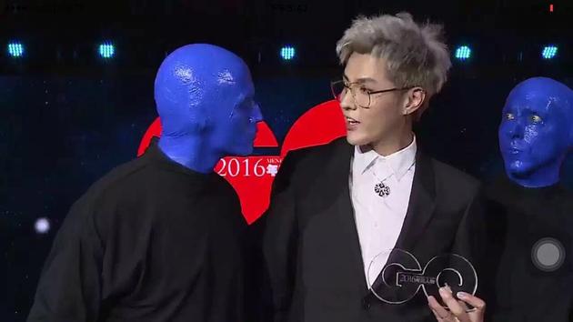 《蓝人秀》3主演大闹盛典 吴亦凡邓超中招