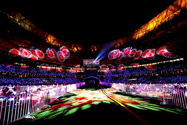 心时纪大型国风主题演唱会现场