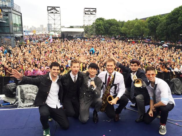 2015上海简单生活节上爵队大集合