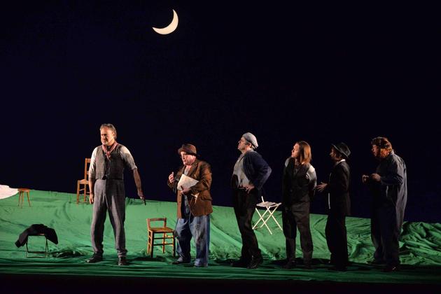 歌剧《仲夏夜之梦》彩排照