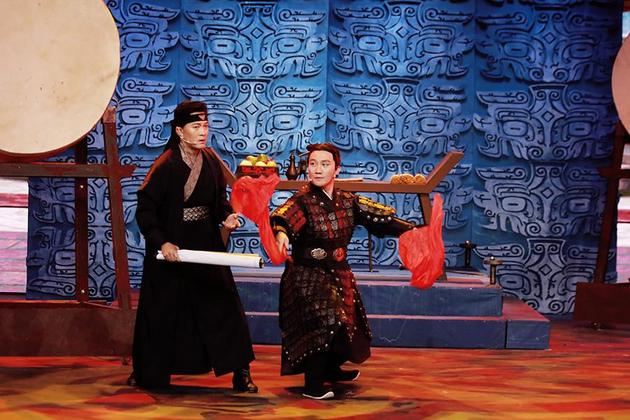 杨志刚上演跨界版《刺秦》