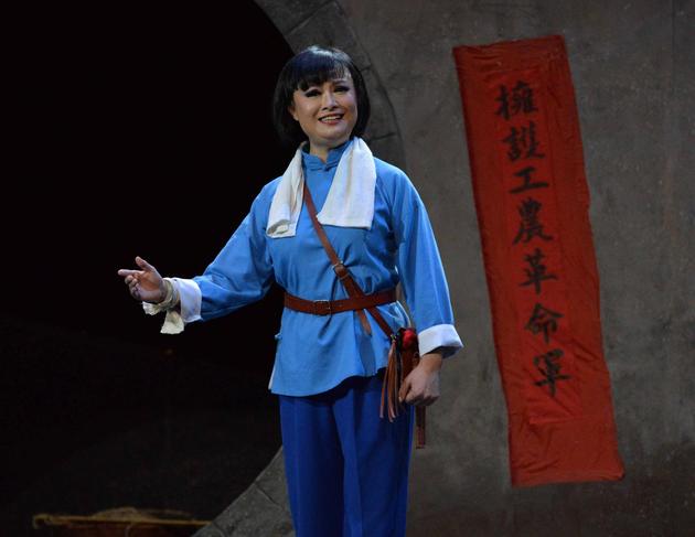 歌剧《杜鹃山》主演韩延文