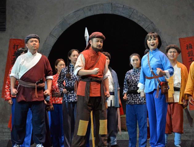 《杜鹃山》剧照