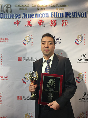 安建《解密》中美电影节斩获金天使奖|安建|陈学冬