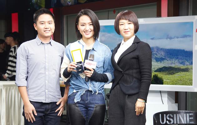 周笔畅获得华夏典藏奖