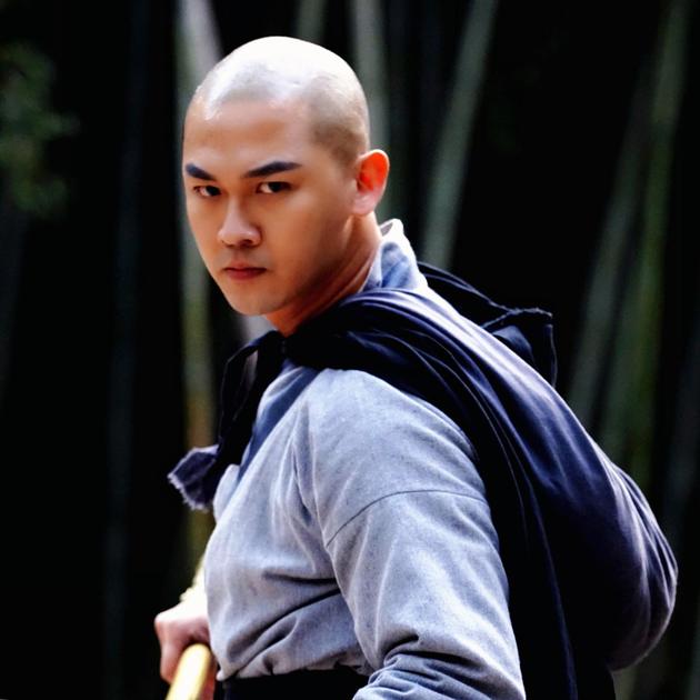 郭力行苦练棍法《杨家将》出演男一杨五郎