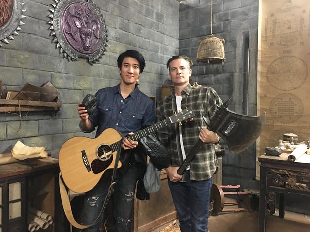 王力宏拍摄《长城》电影片尾曲MV