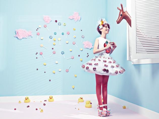 黄雅莉可爱造型