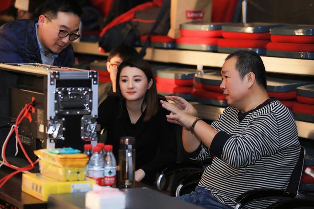刘江导演现场为学员讲戏