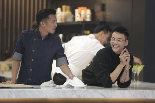 谢霆锋陈伟霆互动