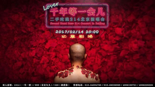 二手玫瑰演唱会主海报