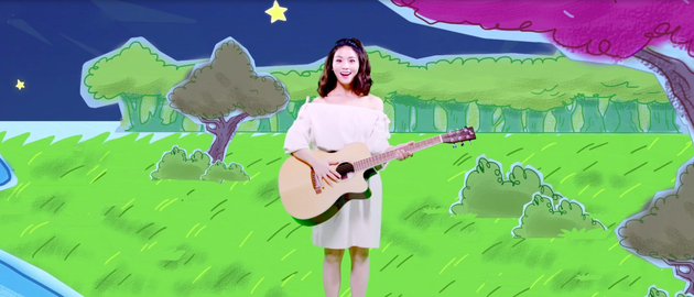 黄英少女感十足