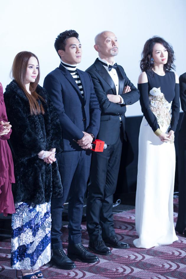 《罗曼蒂克》首映 杜淳阿娇戏中有暧昧