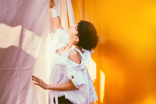 郁可唯利落短发