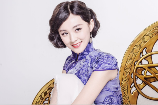 毛林林剧中旗袍造型