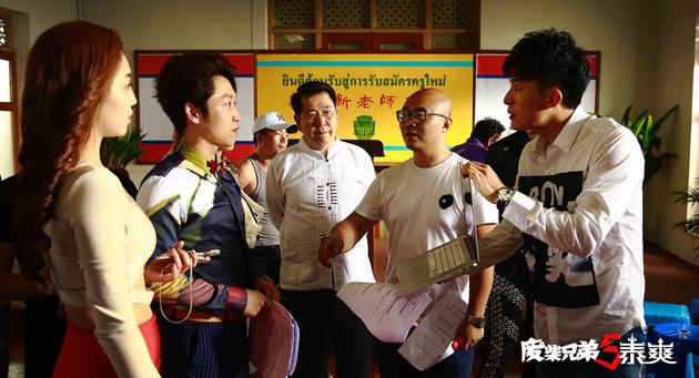 总编剧导演尹琪现场说戏