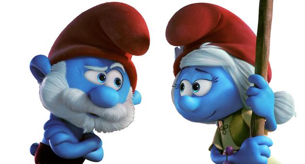 蓝精灵村庄首领蓝爸爸