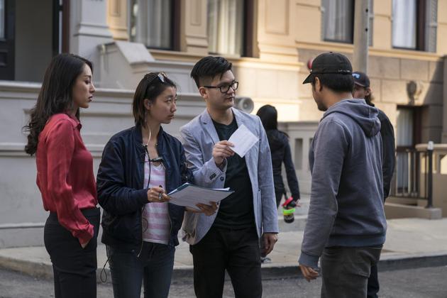 《好莱坞工匠》拍摄中