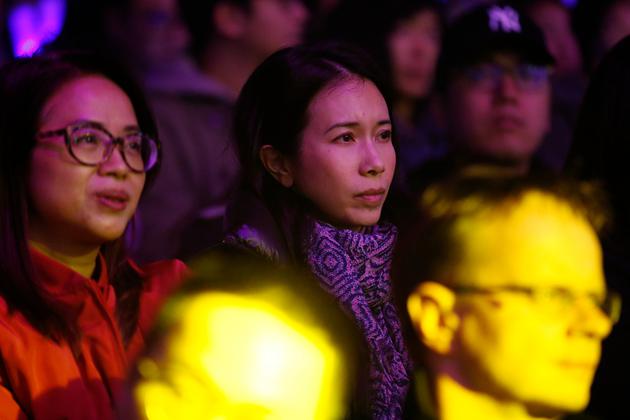 莫文蔚现身观看