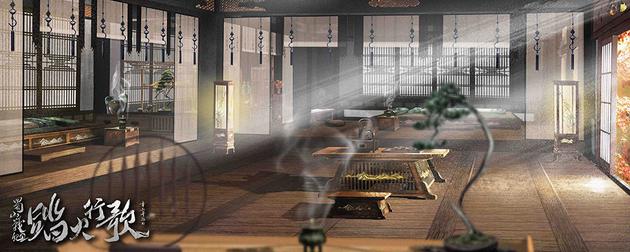 蜀山弟子宿舍内景