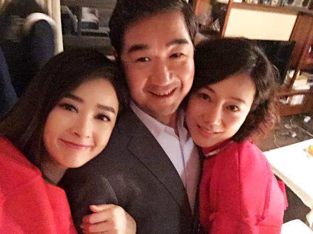 曹艳艳与张国立、蒋欣