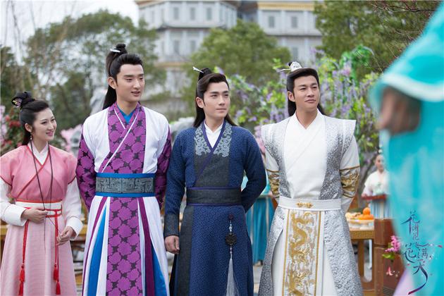 何润东、朱一龙、于小彤、杨净如