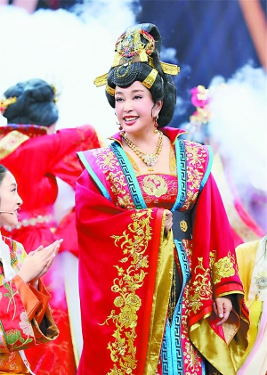 刘晓庆再现经典角色