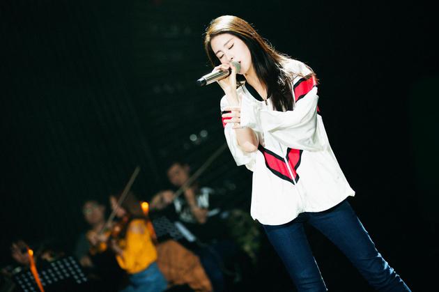 返场歌手张碧晨