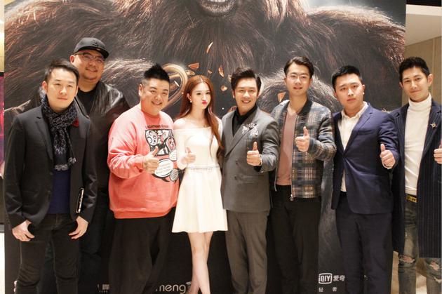 蓝燕亮相斗战胜佛首映受林子聪陈浩民约片