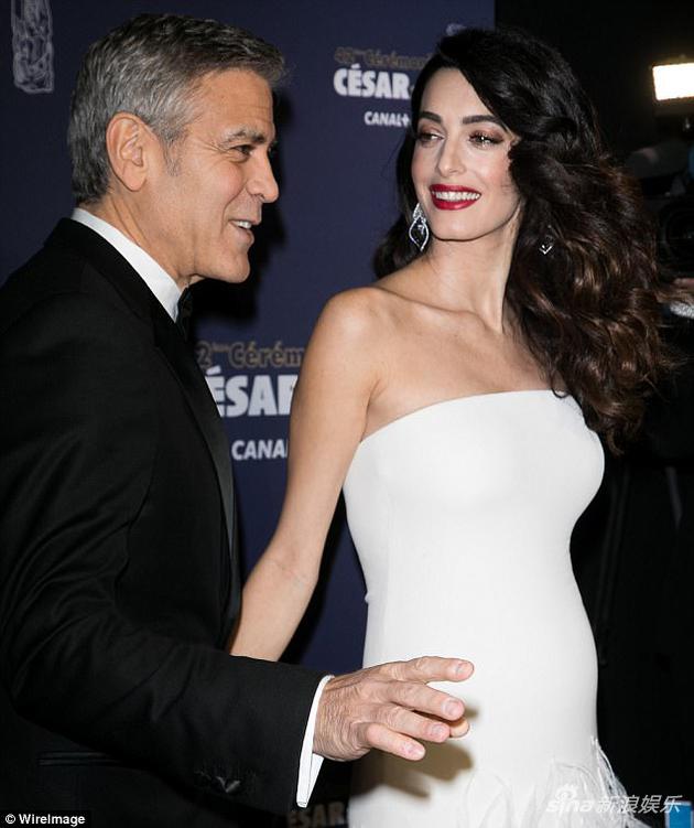 乔治克鲁尼为孩子取名遭妻子否决反赞其不可思议